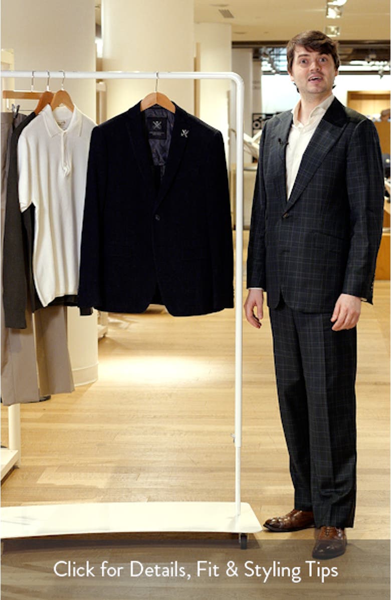 Varick Slim Fit Knit Sport Coat, sales video thumbnail