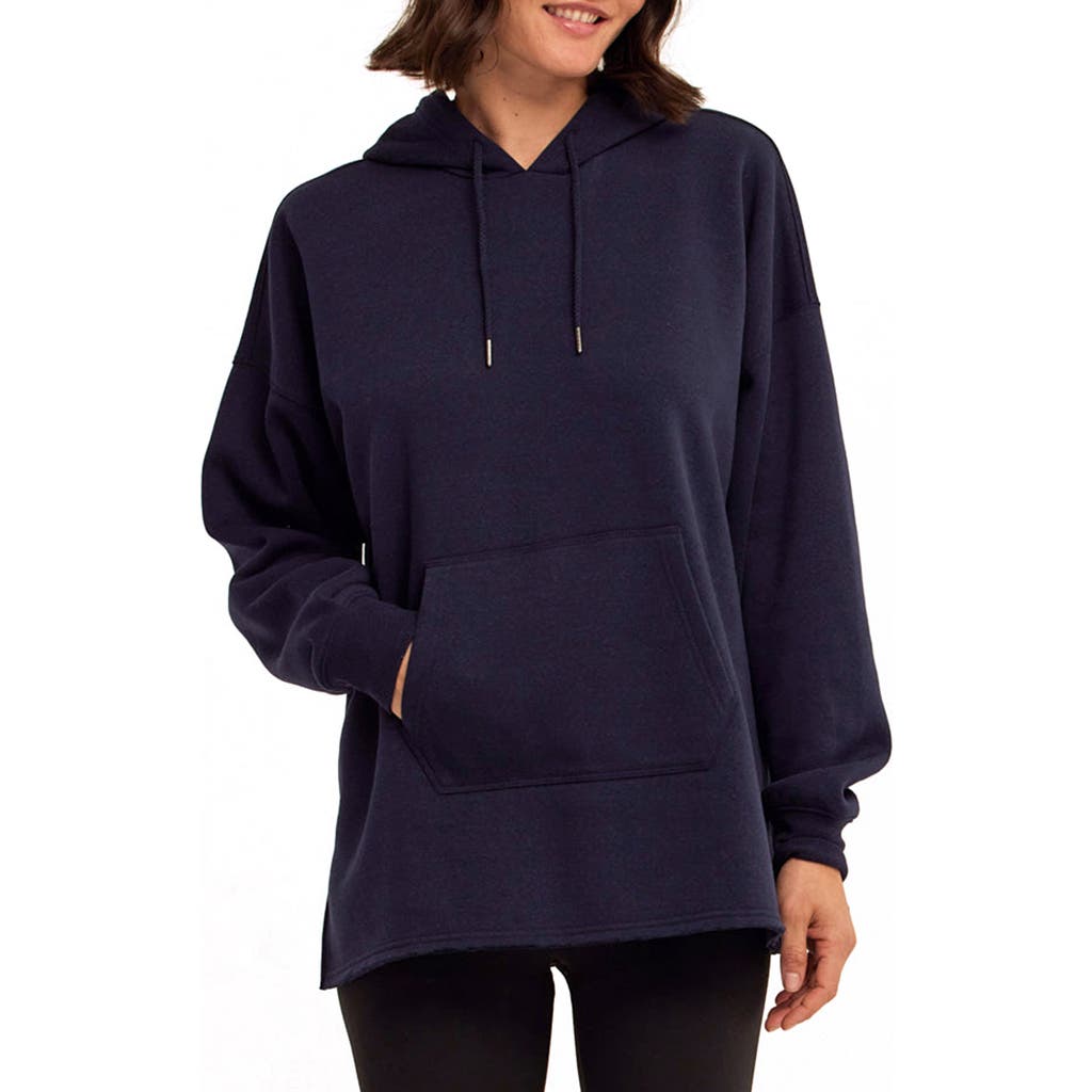 Threads 4 Thought Missy Triblend Fleece Tunic In Blue