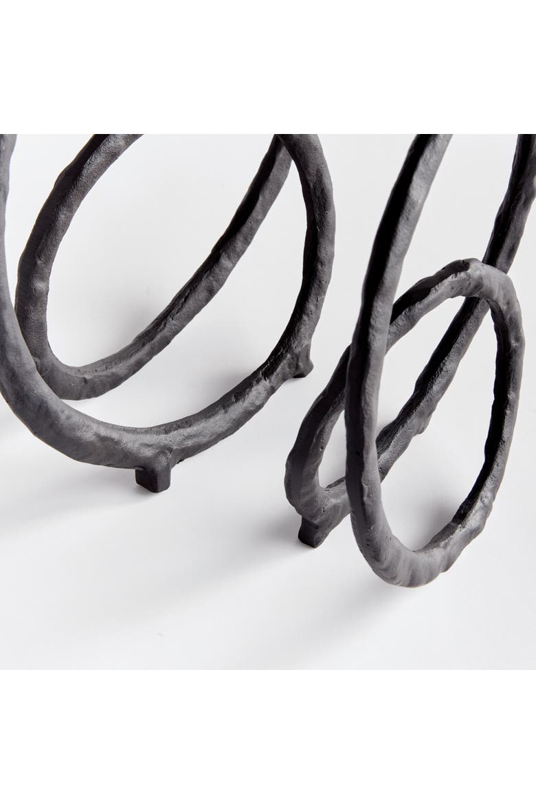 Eldon Sculptures, Alternate, color, Black