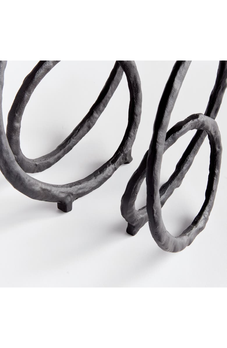 Napa Home & Garden Eldon Sculptures, Alternate, color, Black