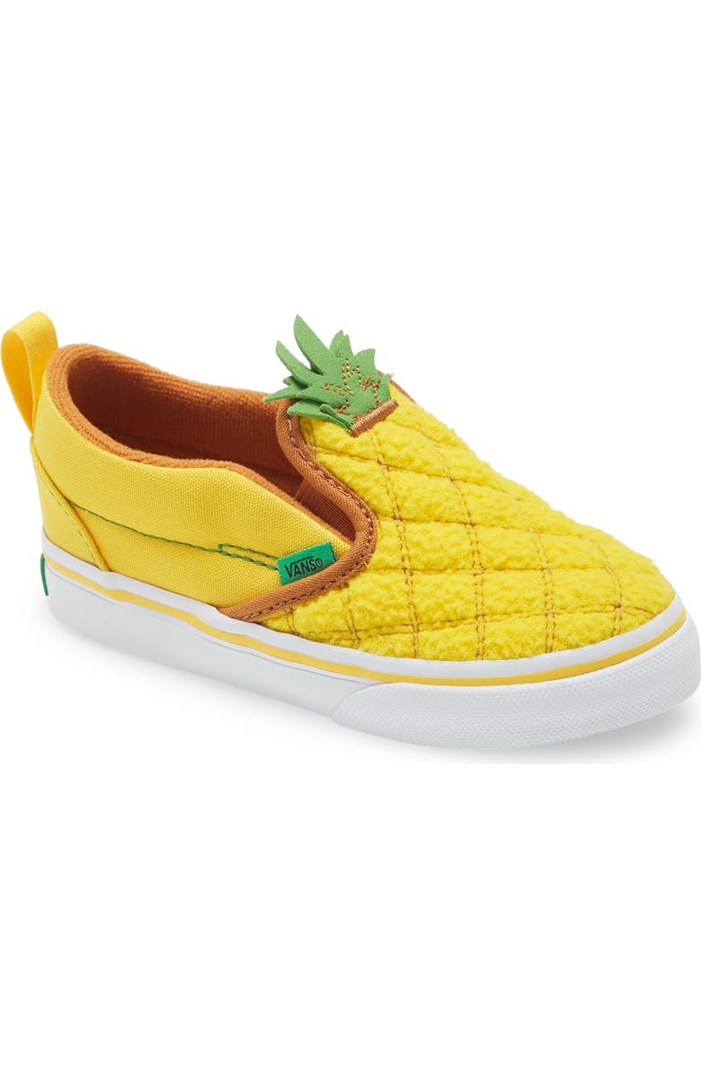 Vans Pineapple Slip-On V Sneaker, Main, color, Pineapple/ Lemon Chrome
