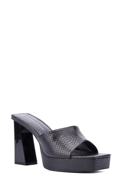Teresa Heel Sandal - Wide Width (Women)