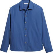 Peter Millar Brighton Water Resistant Snap Front Shirt Jacket