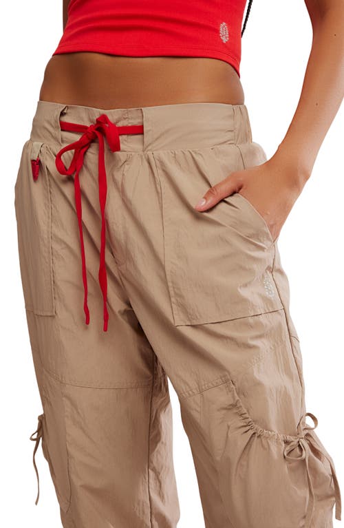 Free People High Point Hiking Joggers In Neutral