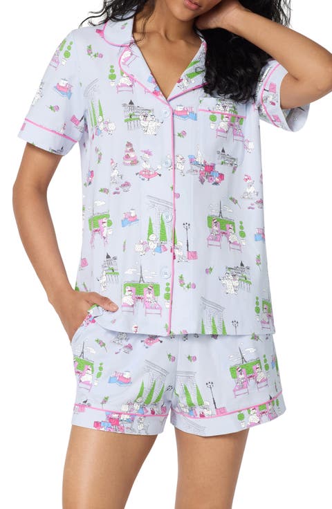 Print Short Pajamas