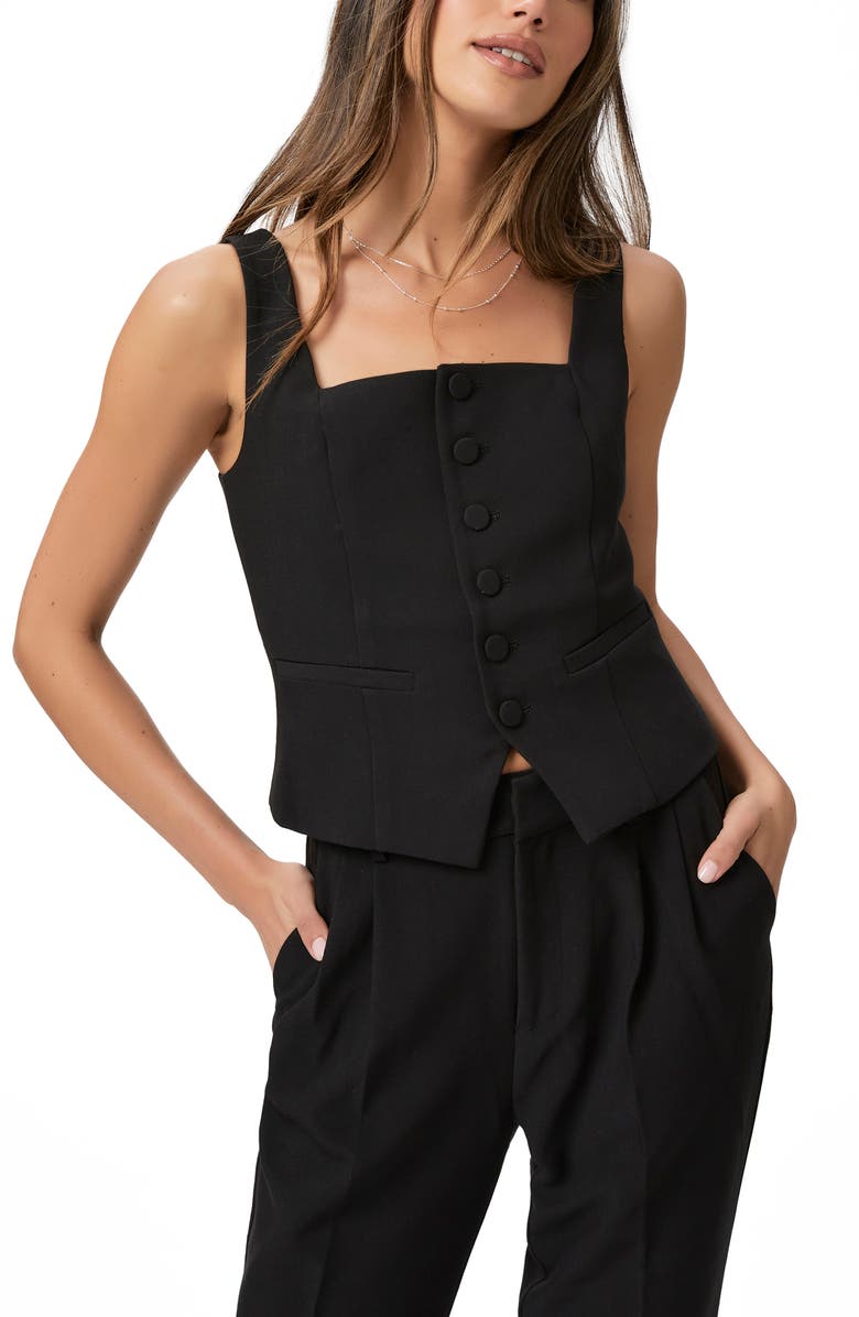 PAIGE Irene Top, Alternate, color, Black