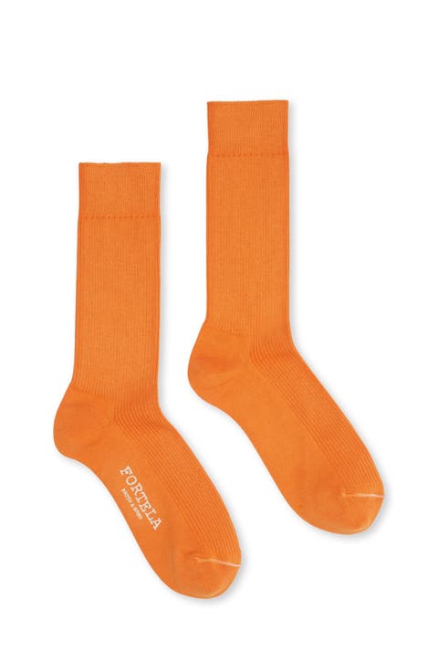 2 Mid-Length Lisle Cotton Socks