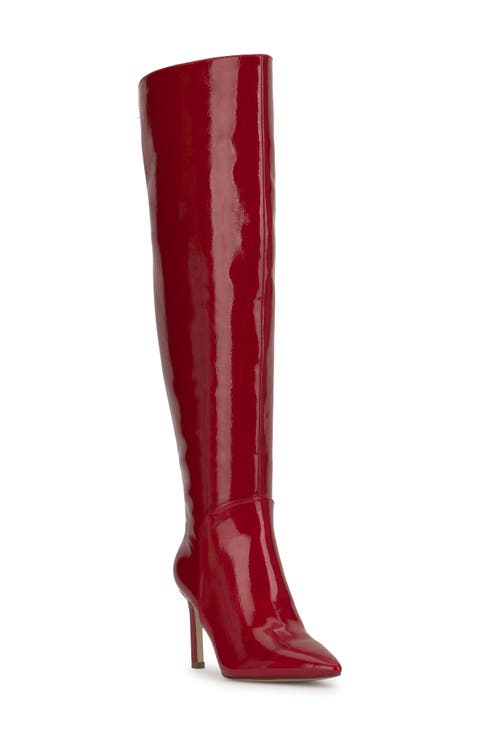 Earon Pointed Toe Over the Knee Boot (Women)