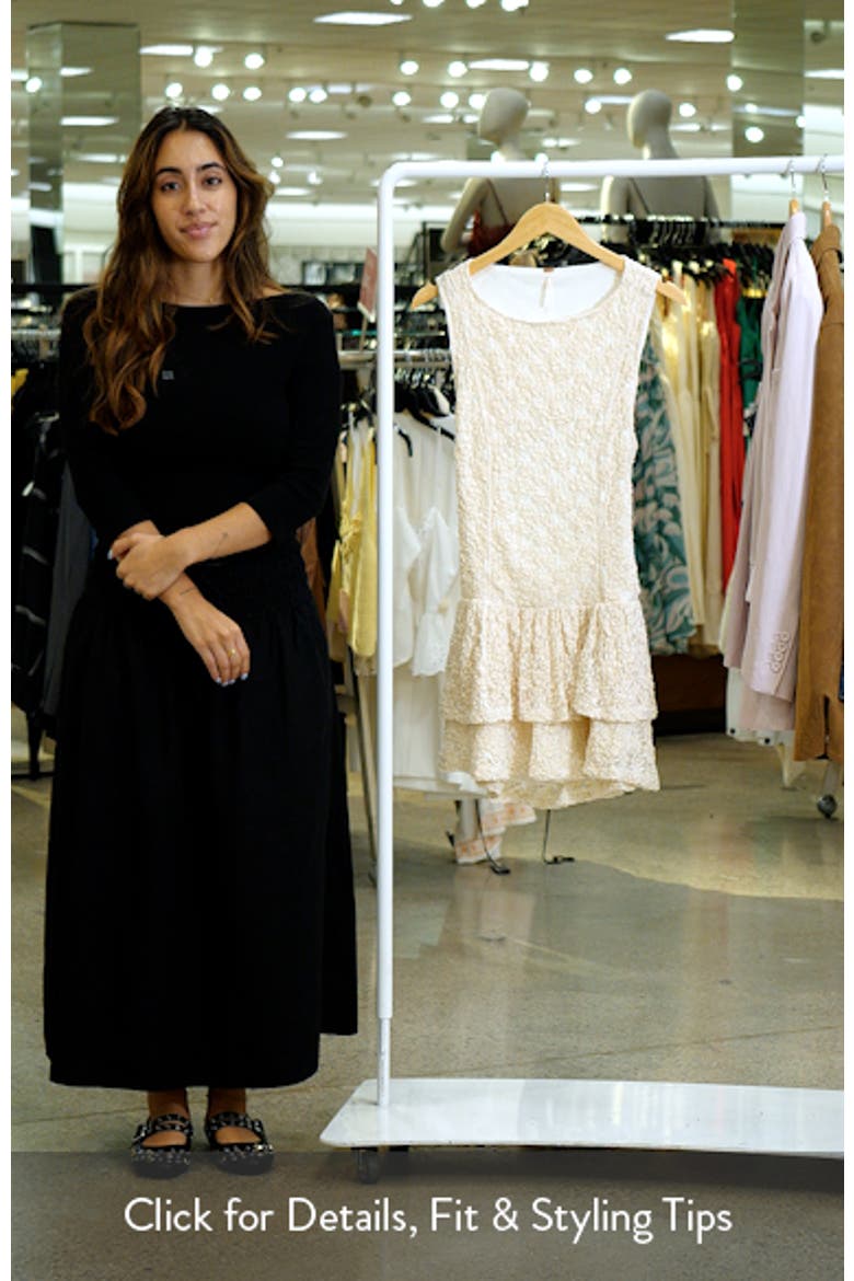 Slow Burn Lace Minidress video