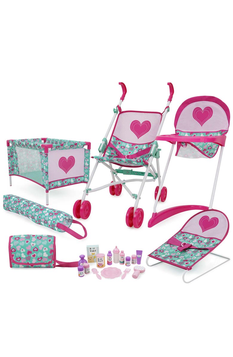 509 Crew Bouncer Doll Heart Play Set, Main, color, Multicolored