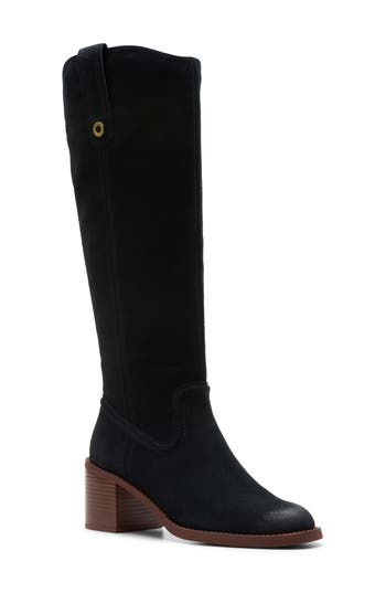 Clarks Chamberly Up Suede Knee-high Boot In Multi