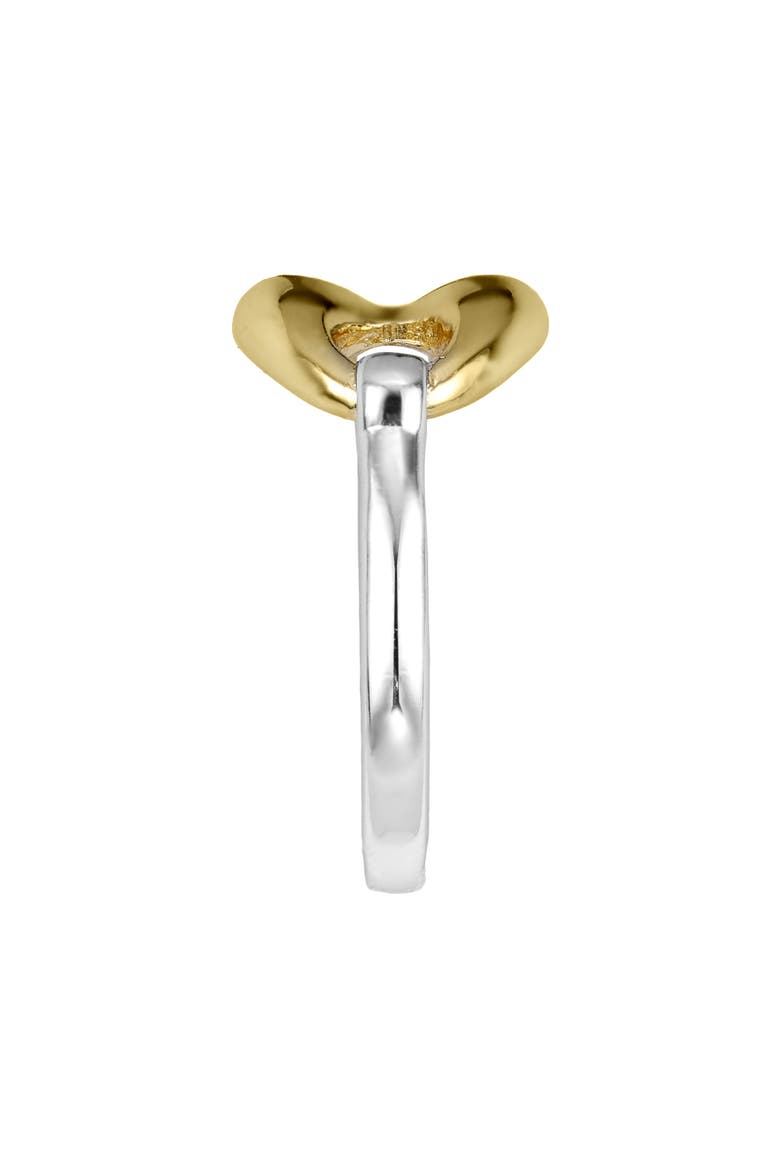 Sculpted Mariner Link Ring, Alternate, color, SILVER