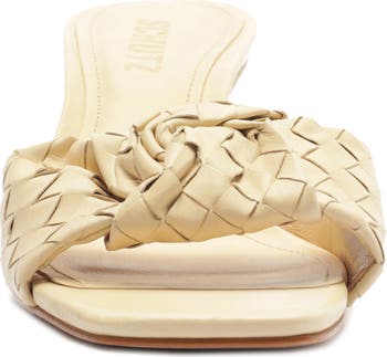 Schutz Kareena Knot Slide Sandal (Women) Nordstrom