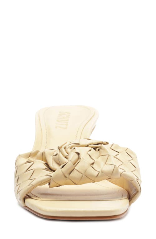 SCHUTZ SCHUTZ KAREENA KNOT SLIDE SANDAL