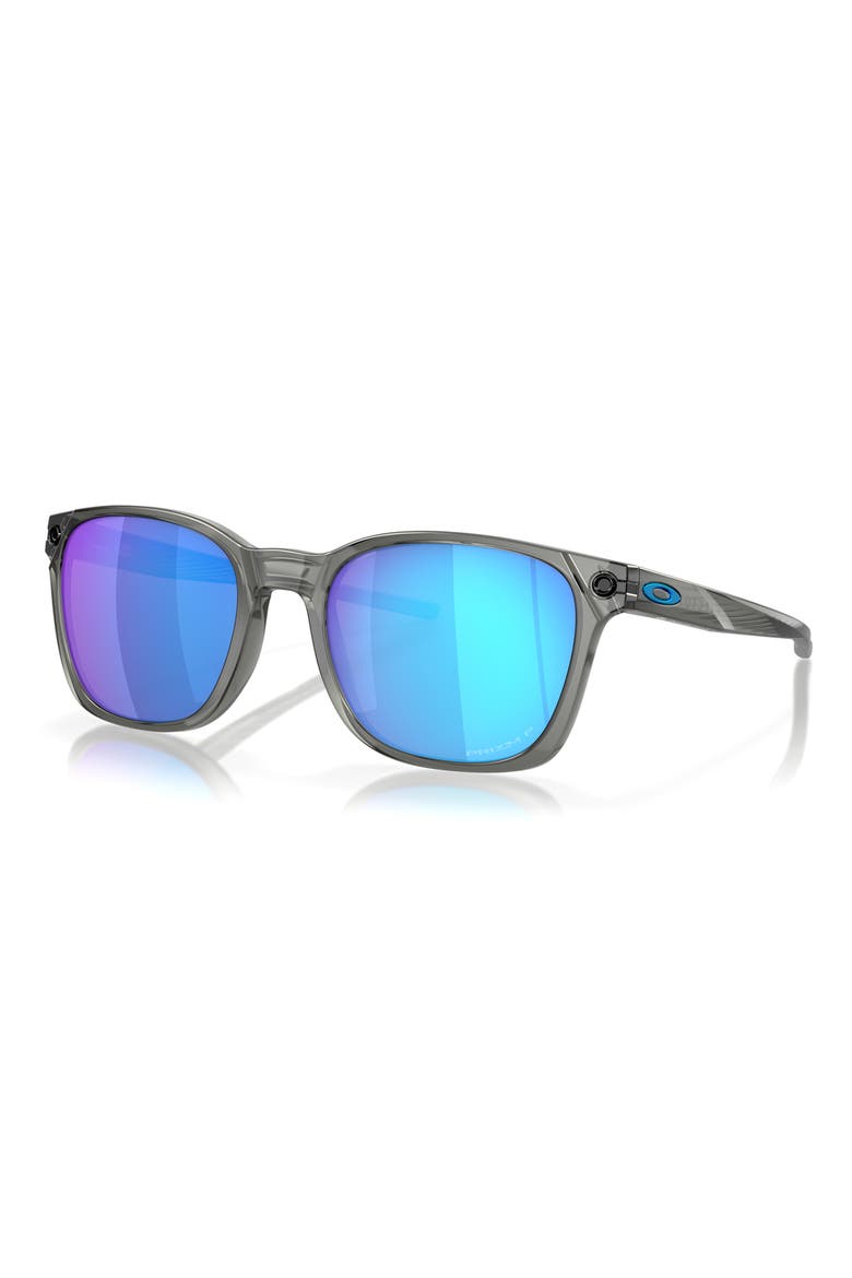 Ojector 55mm Prizm™ Polarized Irregular Sunglasses, Alternate, color, GREY SMOKE