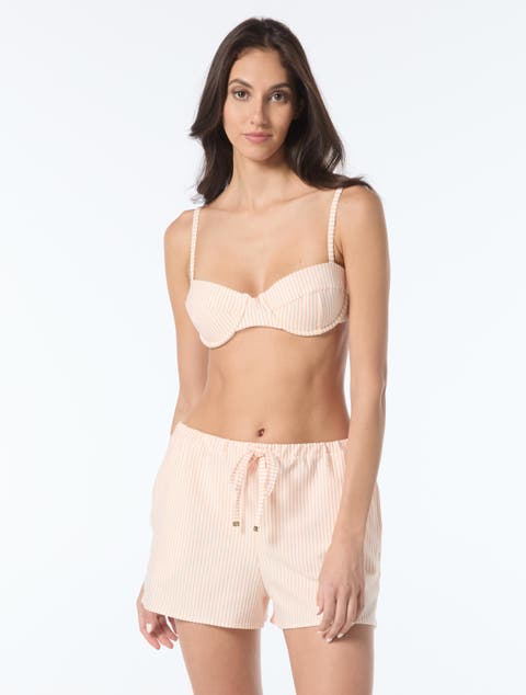 Tidal Stripe Cover Up Short