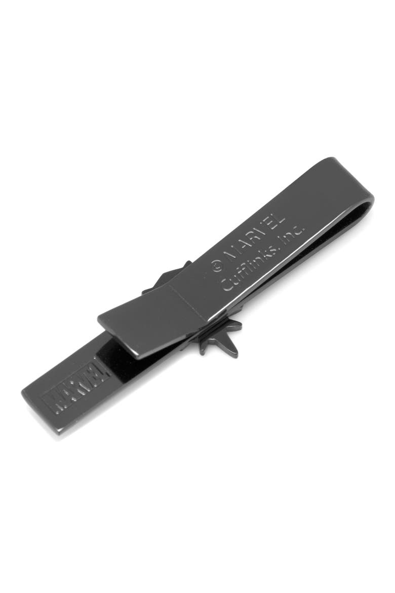 Black Panther Tie Bar, Alternate, color, BLACK