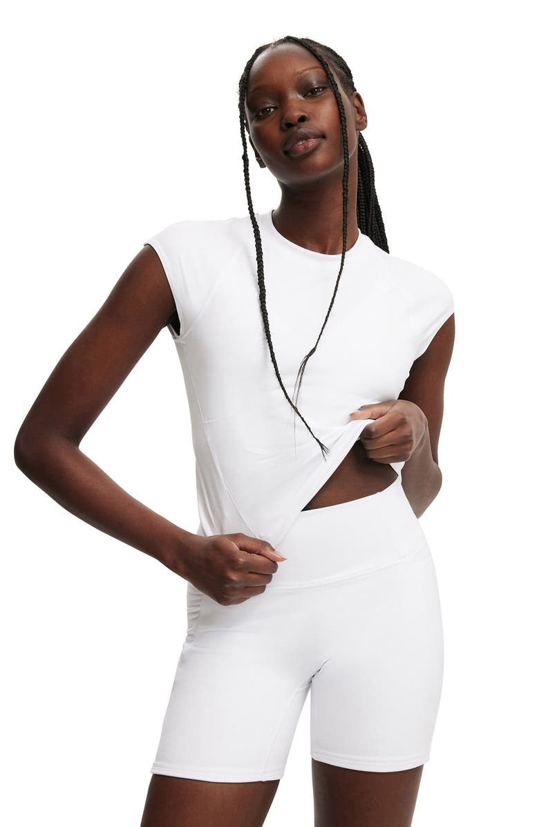 COTTON ON BODY Women's Active Workout Tshirt, Main, color, White