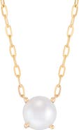 Frankie & Zoe Cultured Pearl Pendant Necklace