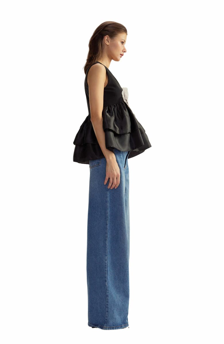 Cynthia Rowley Daphne Organza Top, Alternate, color, 