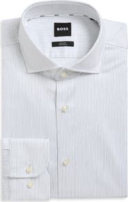 BOSS Hank Slim Fit Stretch Cotton Dresss Shirt
