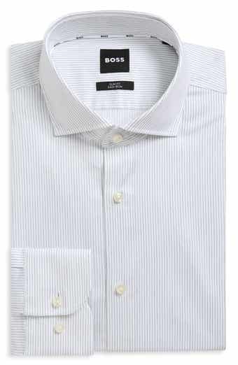 Hank Slim Fit Stretch Cotton Dresss Shirt