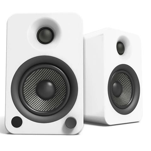 YU4 Powered Bookshelf Speakers with Built-In Bluetooth - Pair