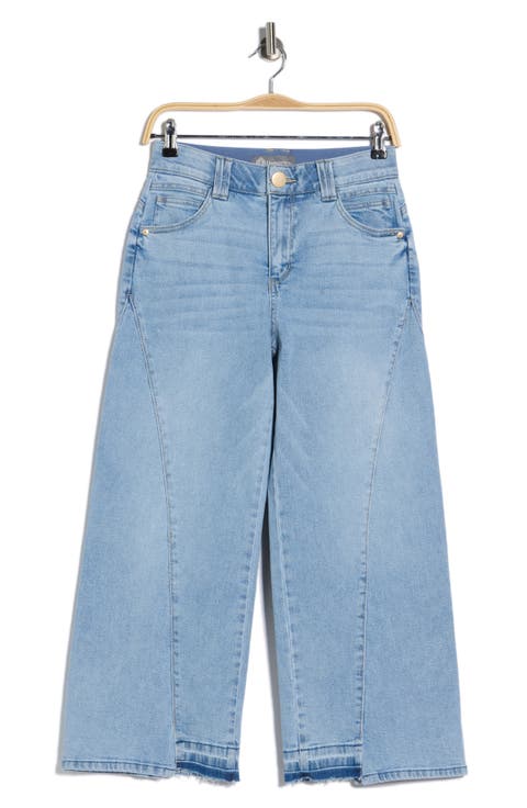 Wide Leg Step Hem Jeans (Petite)