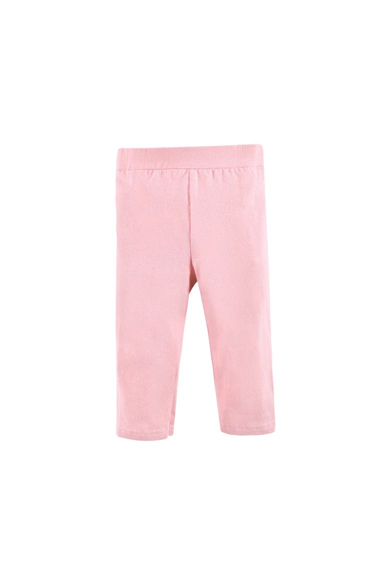 Quilted Cotton Dress and Leggings, Alternate, color, Blush Rose