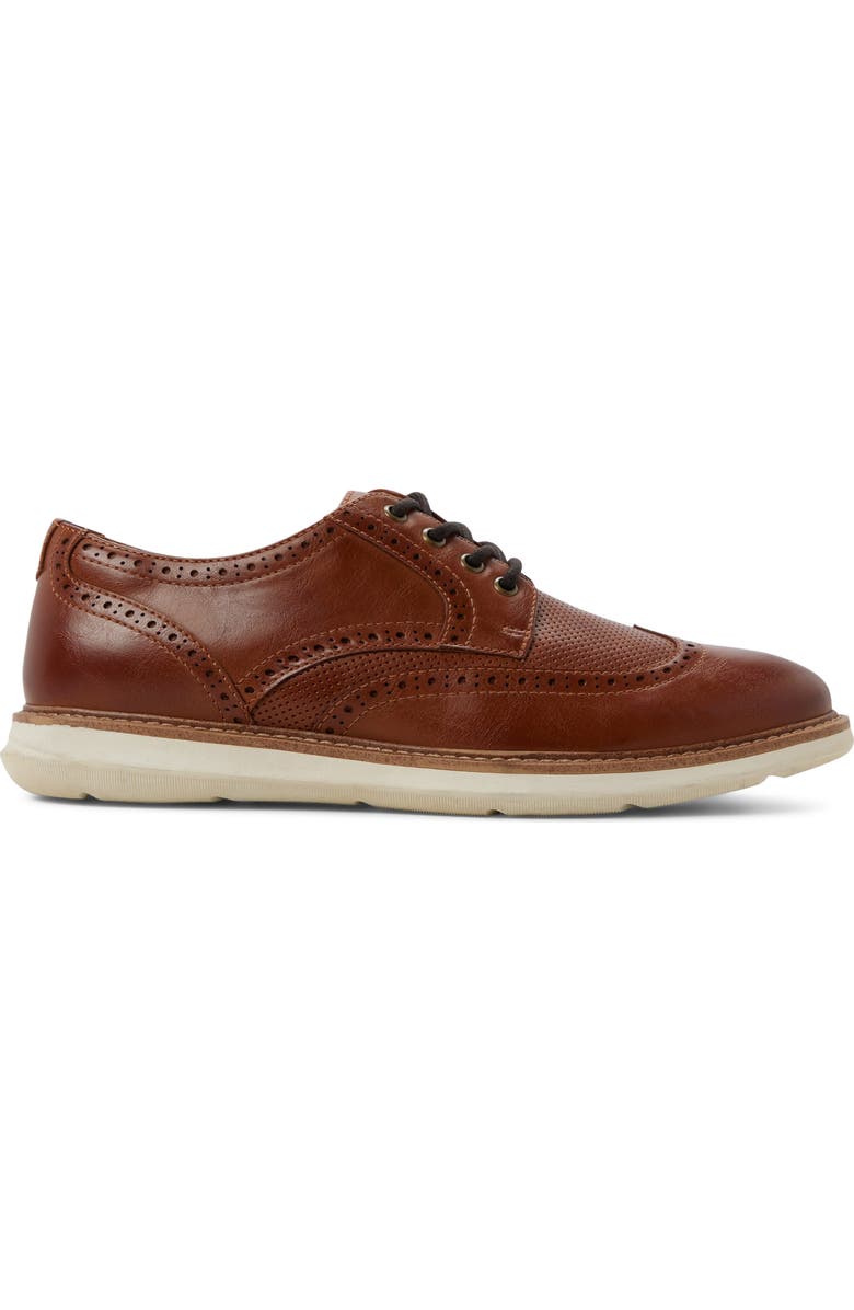 ALDO Dominik Wingtip Derby, Alternate, color, Cognac