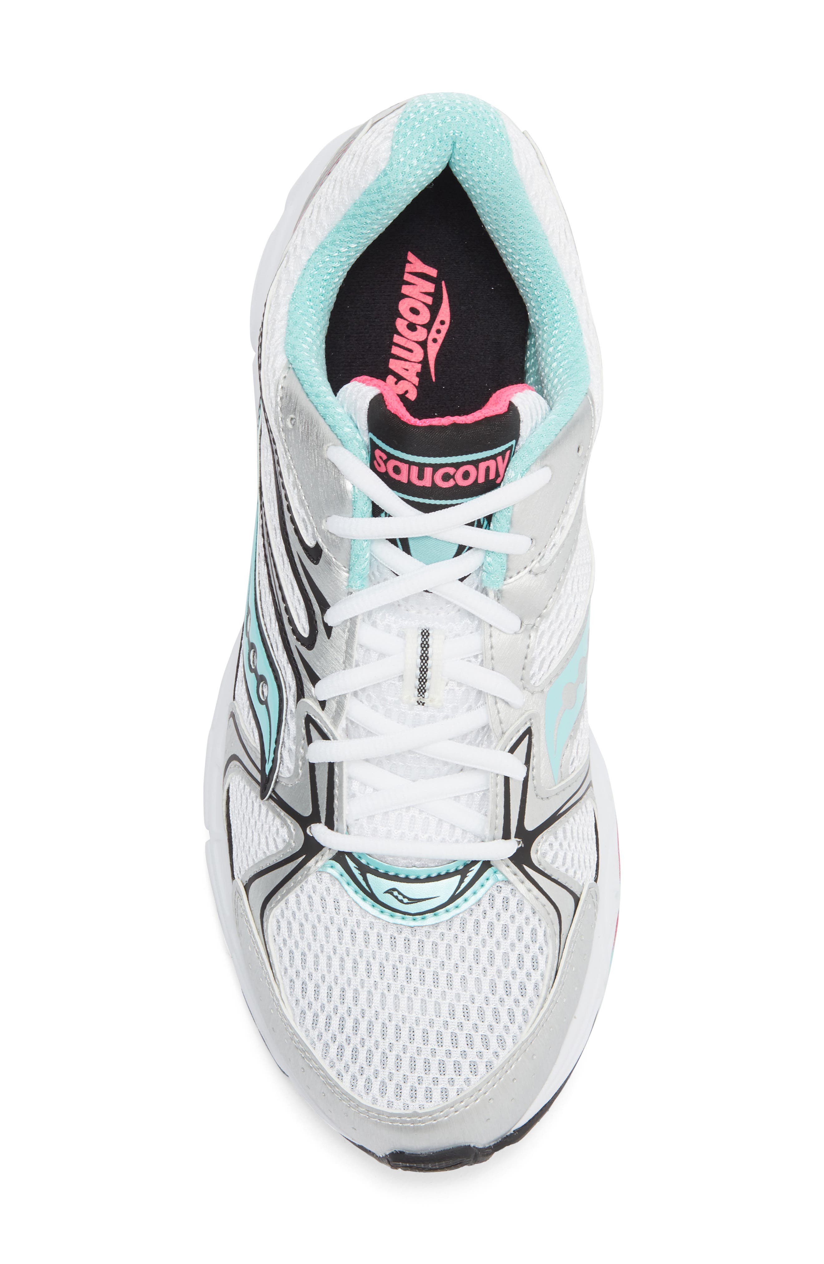 Gender Inclusive Ride Millennium Sneaker, Alternate, color, SILVER/ AQUA