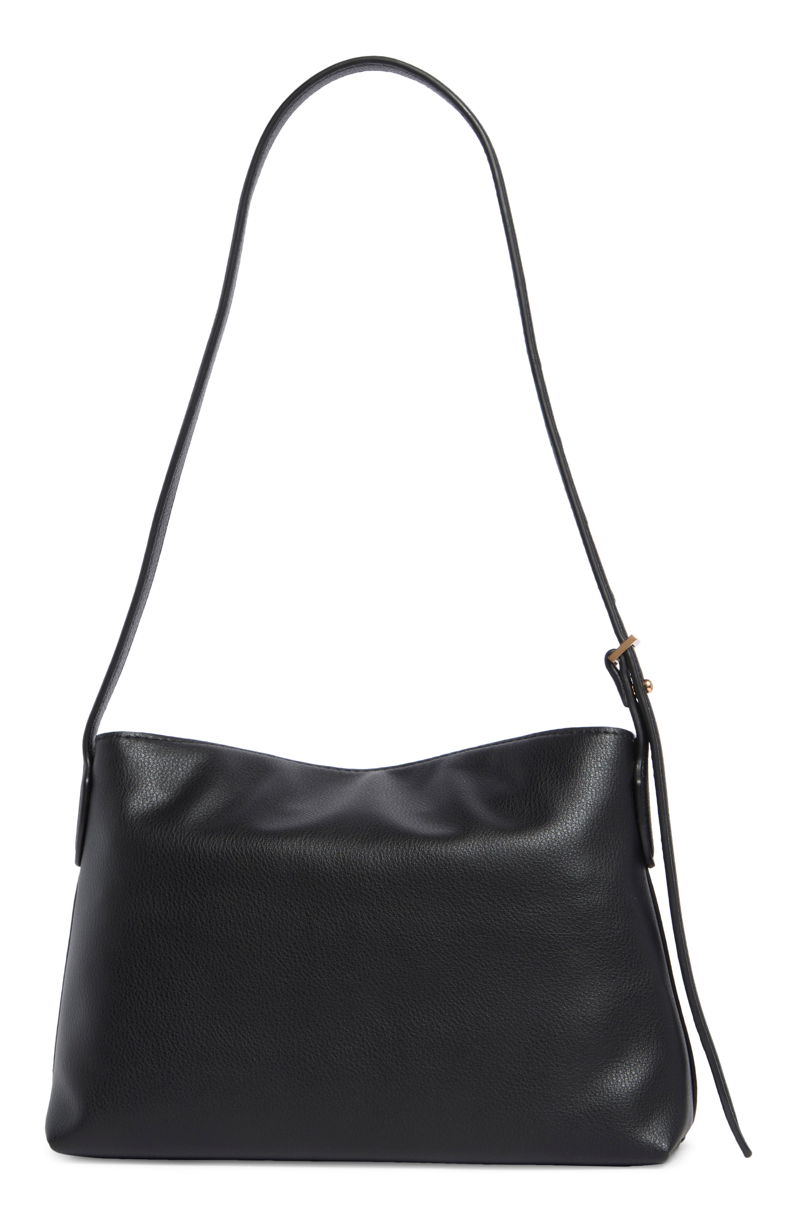 Sam Edelman Harlyn Small Shoulder Bag, Alternate, color, Black