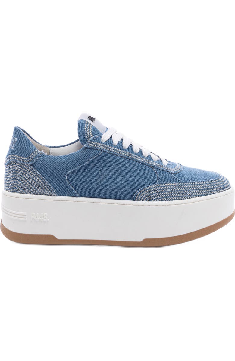 P448 Empire Platform Sneaker, Main, color, Denim