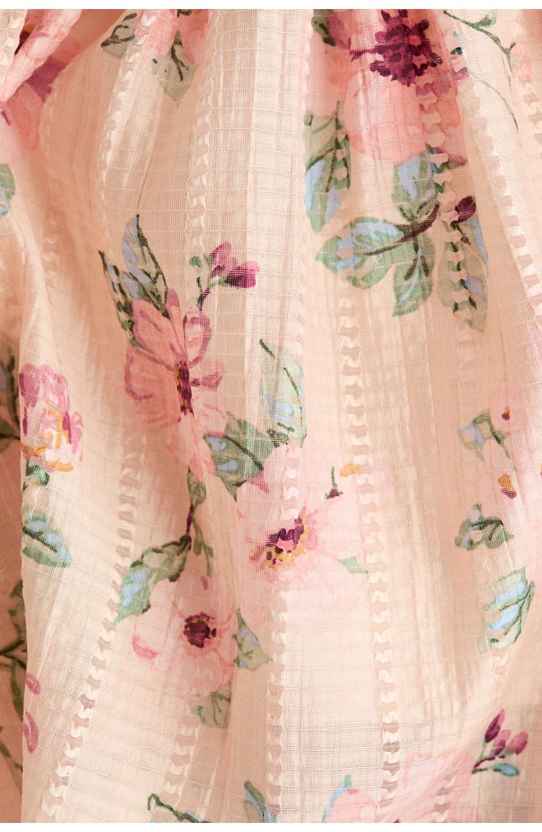 H&M Printed Dress, Alternate, color, Light Pink/Floral