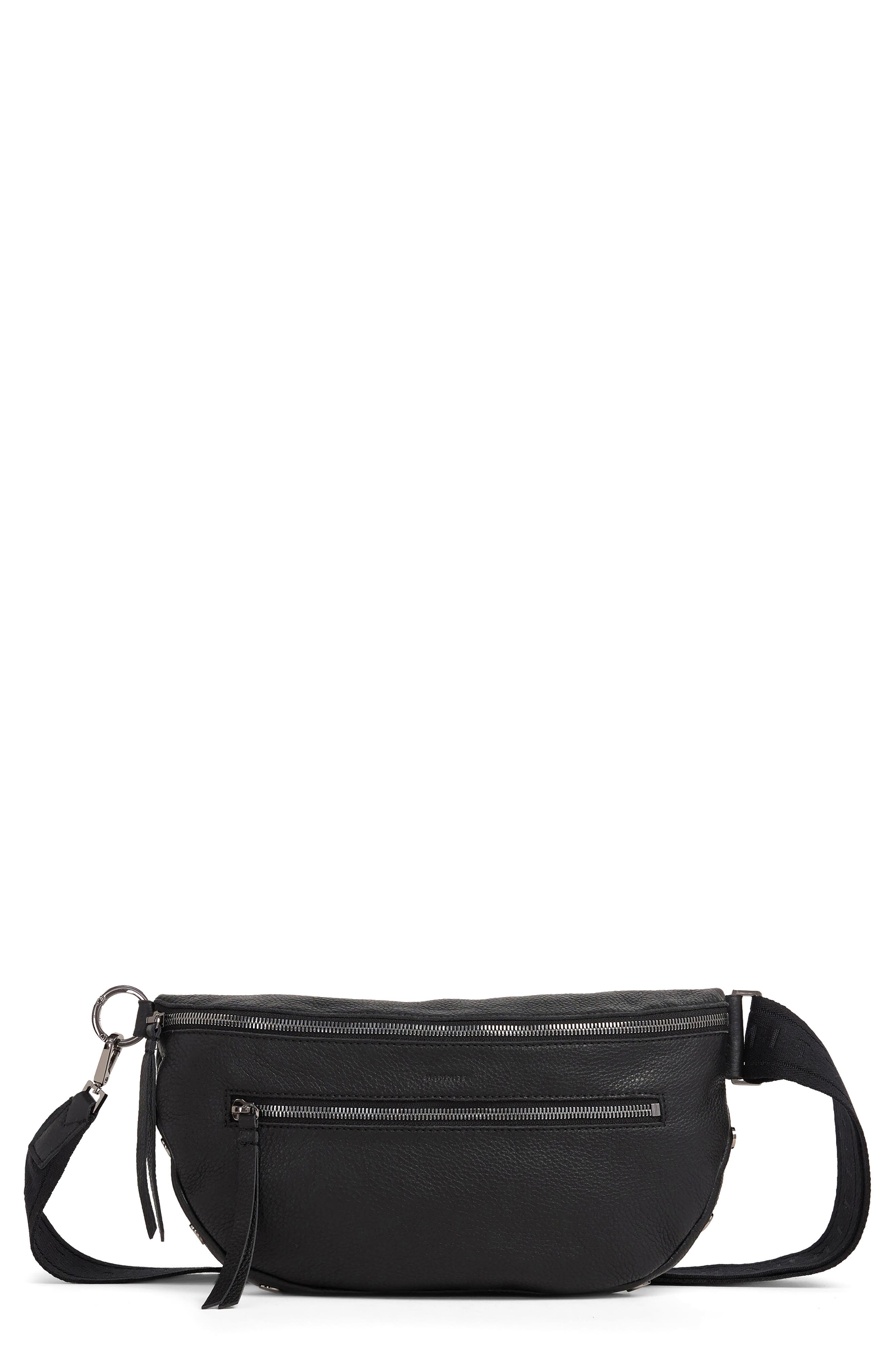 HAMMITT Charles Extra Large Crossbody Bag, Main, color, Black/ Gunmetal