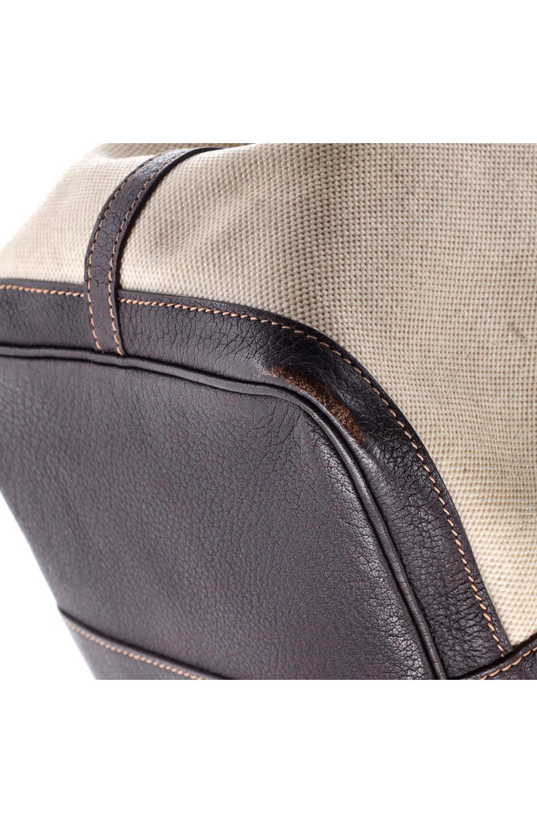 Pre-Owned Hermes Garden Party Tote Toile and Leather 36, Alternate, color, Cocaon