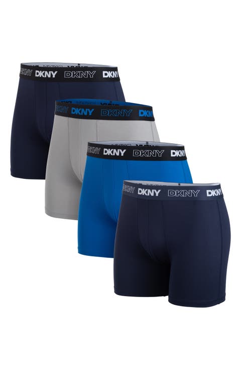 Ultra-Soft Pack of 4 Boxer Briefs