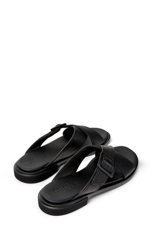 Camper Edy Slide Sandal In Black