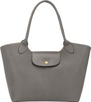 Longchamp Épure Leather Shoulder Tote