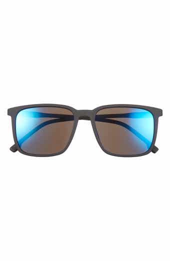 Hurley 55mm Polarized Square Sunglasses