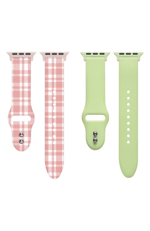 2-Pack Silicone Apple Watch® Watchbands
