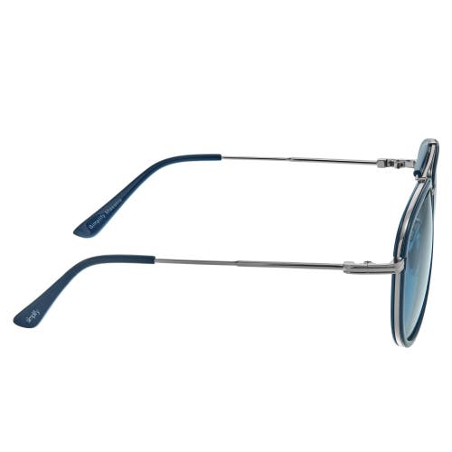 Simplify Maestro Polarized Sunglasses In Silver/blue