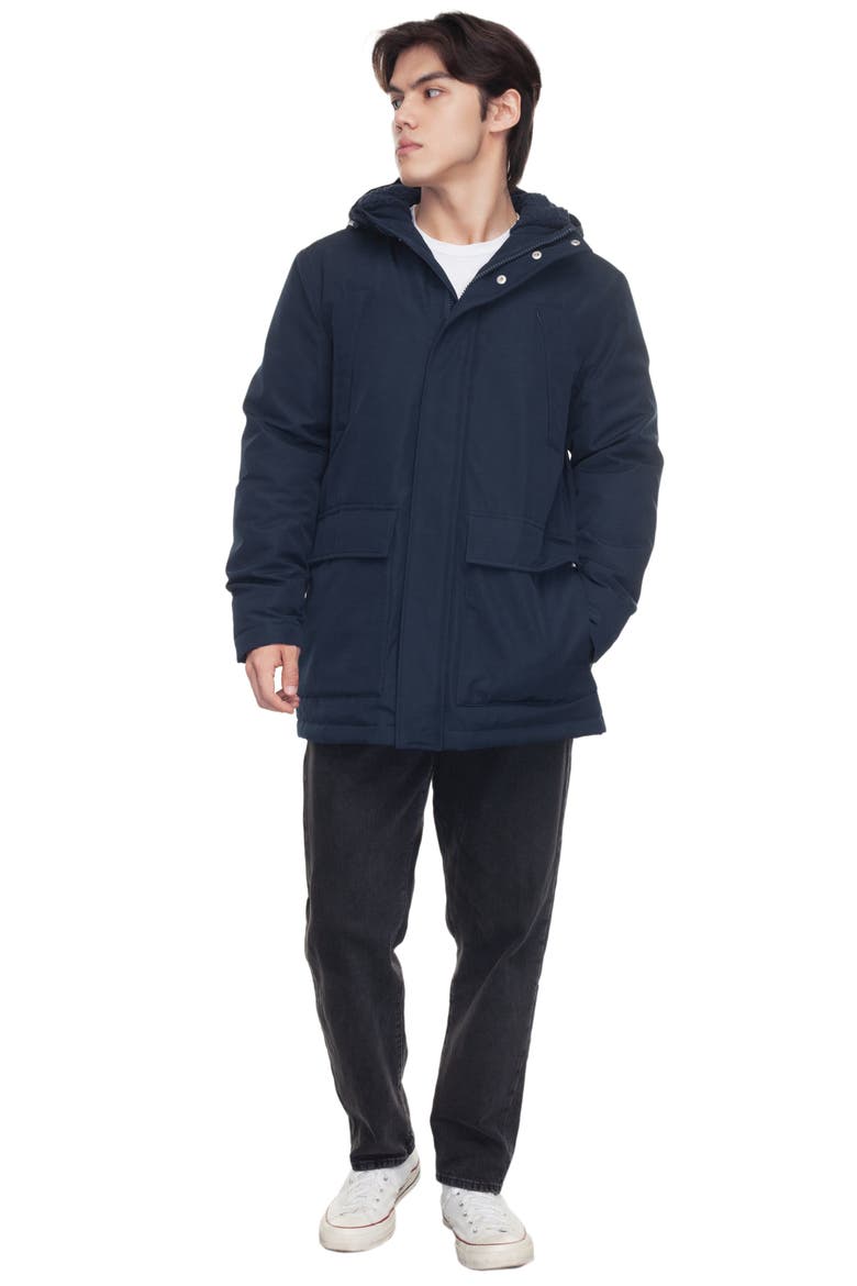 Ultimate Winter Parka with Fleece-Lined Hood, Alternate, color, Navy