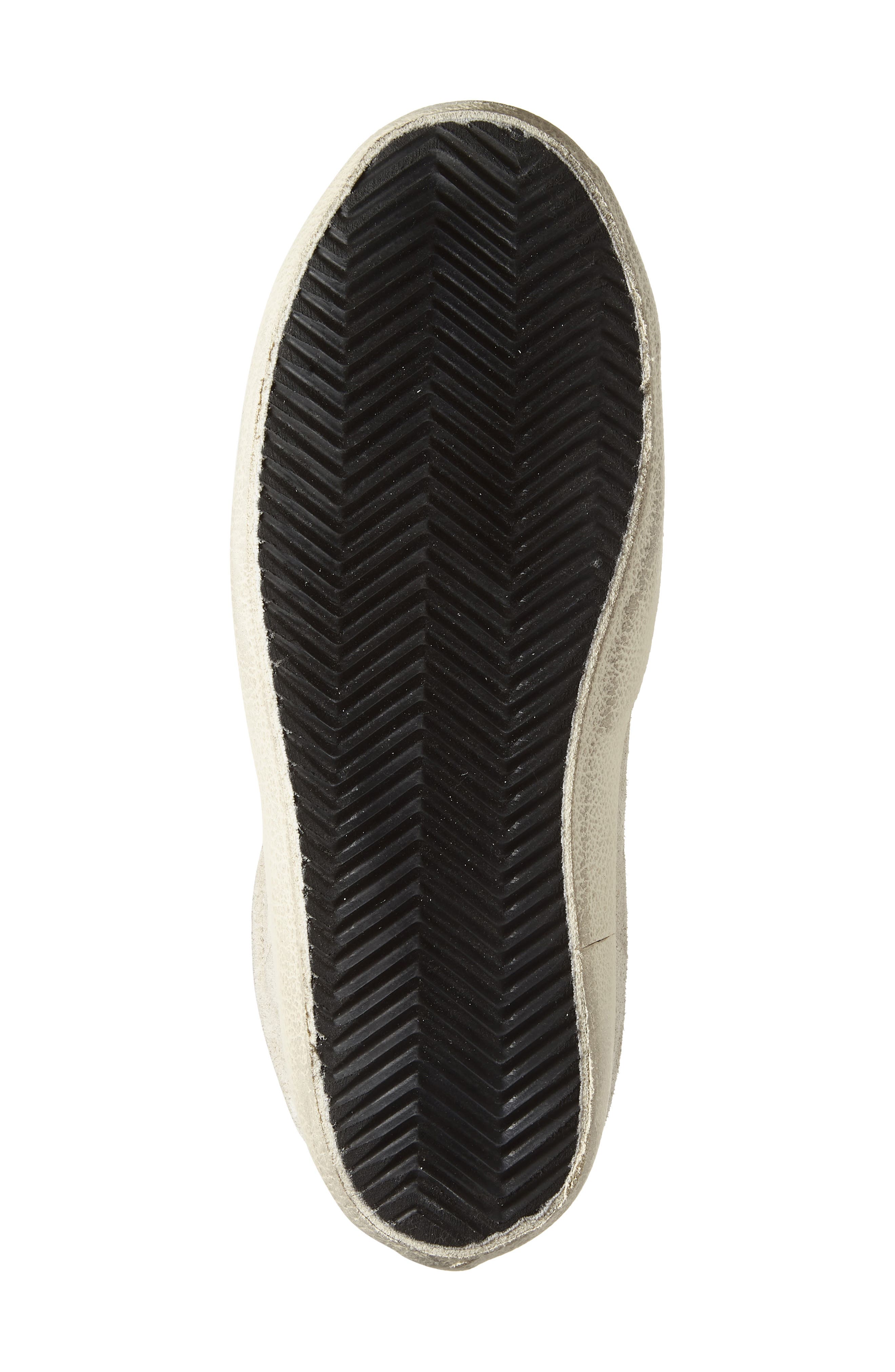 Golden Goose Super-Star Sabot Genuine Shearling Lined Mule Sneaker, Alternate, color, White/ Crystal