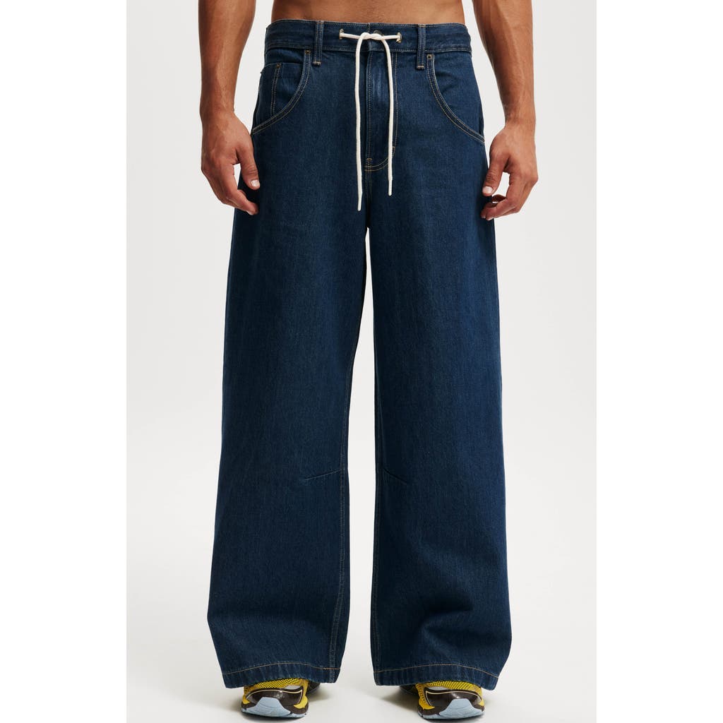 Cotton On Y2k Super Wide Jean In Blue