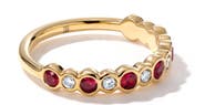 Mark Henry Bubbly Ruby & Diamond Ring