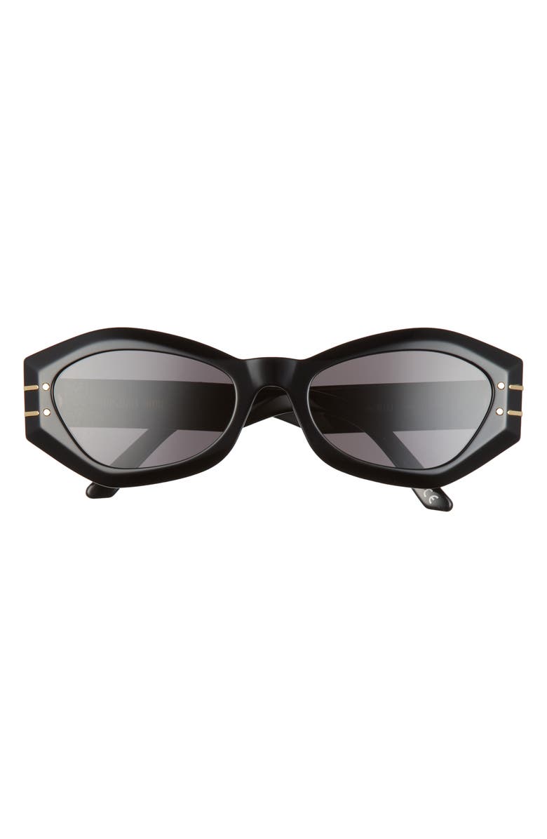 DIOR ‘DiorSignature B1U 55mm Cat Eye Sunglasses, Main, color, 