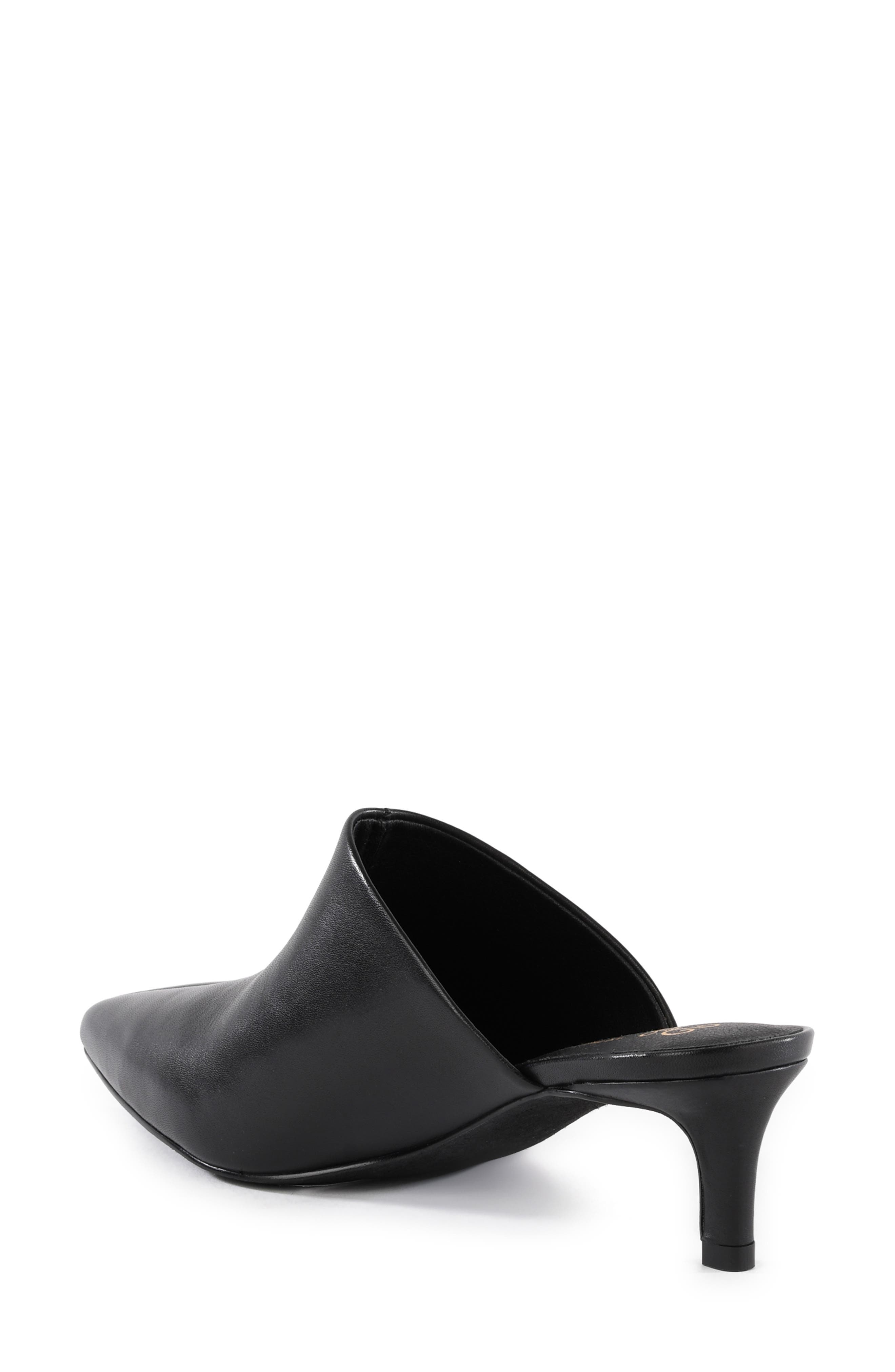 Seychelles Stefani Pointed Toe Mule, Alternate, color, Black