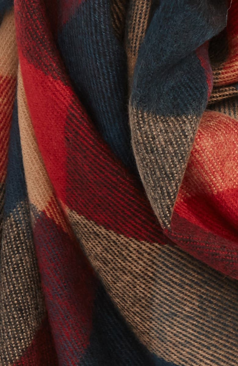 BP. Checkered Oblong Scarf, Alternate, color,