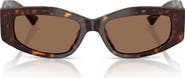 Jimmy Choo 53mm Irregular Sunglasses